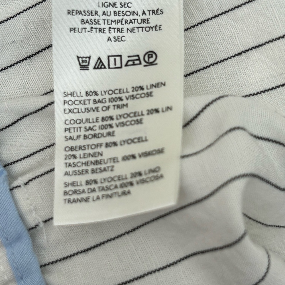 Maeve Avery Pinstripe Bermuda shorts - Picture 6 of 7